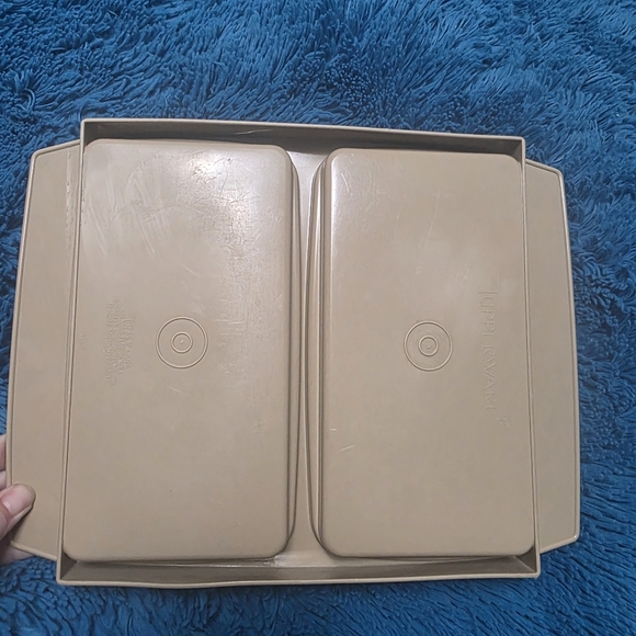 Tupperware Deviled Egg Carrier With Trays/lid VINTAGE - Picture 7 of 10